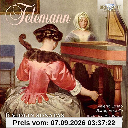 6 Violon Sonatas-Frankfurt 1715