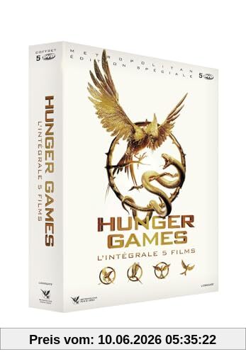Hunger games - l'intégrale - 5 films [FR Import]