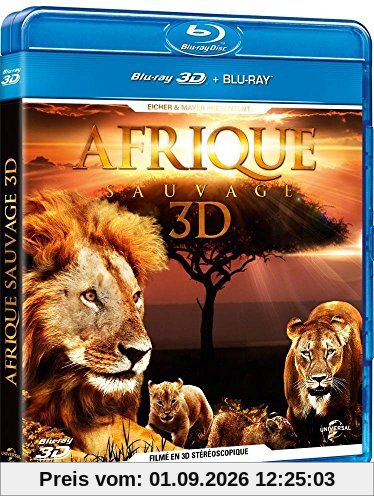 Afrique sauvage 3D [Blu-ray] [FR Import]