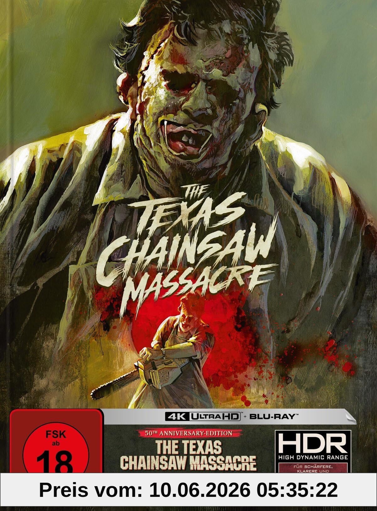 The Texas Chainsaw Massacre - Mediabook - Cover A (4K Ultra HD+Blu-ray+2 Bonus-Blu-ray)
