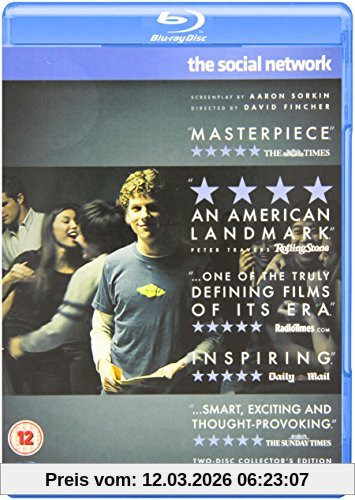 unbekannt The Social Network [Blu-ray] [Uk Import]