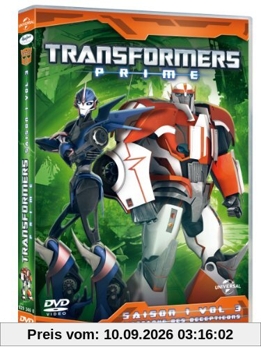 Transformers prime, saison 1, vol. 3 : les decepticons passent à l'attaque [FR Import]
