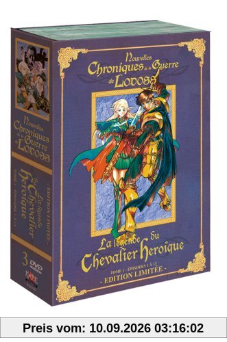 Chroniques de la Guerre de Lodoss: La Légende du Chevalier Heroïque - Coffret 1/2 [Édition Limitée]