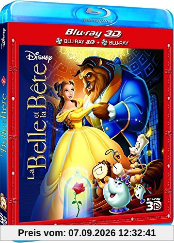 La Belle et la Bête [Combo Blu-ray 3D + Blu-ray 2D]