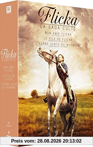 Coffret intégrale flicka classique : mon amie flicka ; le fils de flicka ; l'herbe verte du wyoming [FR Import]