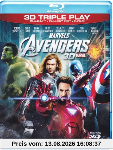 The avengers (2D+3D+E-copy) [IT Import] [3D Blu-ray]