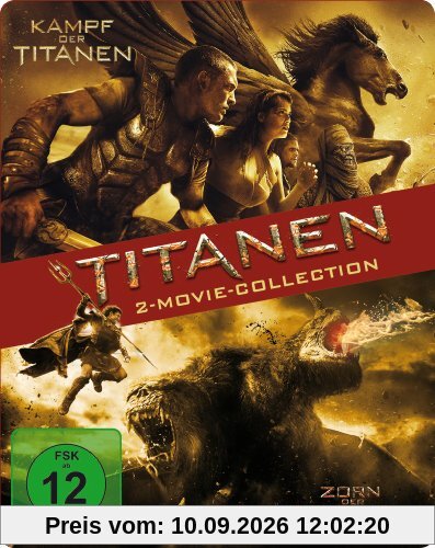 Kampf der Titanen / Zorn der Titanen (Steelbook) (Exklusiv bei Amazon.de) [Blu-ray]