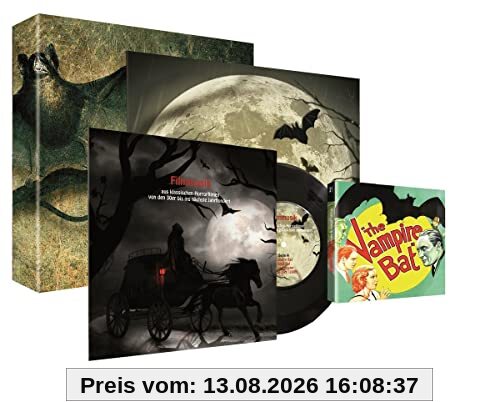 Vampire der Nacht (The Vampire Bat) - Doppel Blu-Ray + Vinyl Single (7inch) Collectors Box - Limited Ed. 200 Stück - Erstmals in deutscher Sprache