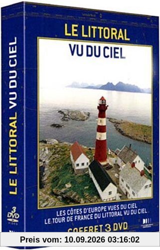 Le littoral vu du ciel : tour de France du littoral vu du ciel ; côtes d'europe vues du ciel [FR Import]
