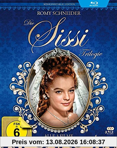 Sissi Trilogie - Königinnenblau-Edition - Filmjuwelen [3 Blu-rays]