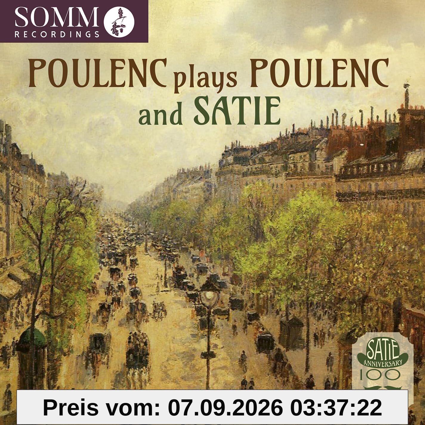 Poulenc Plays Poulenc and Satie