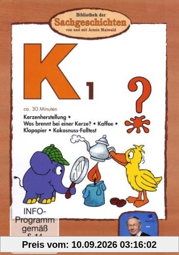 Bibliothek der Sachgeschichten - (K1) Kerzenherstellung, Was brennt bei einer Kerze?