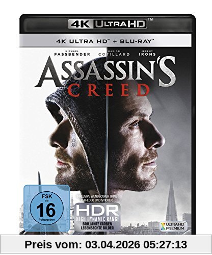 Assassin's Creed  (4K Ultra-HD) (+ Blu-ray)