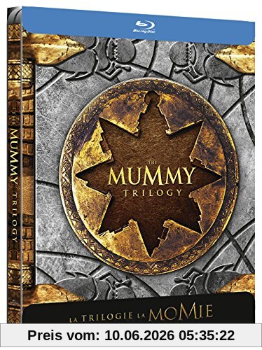 Coffret la momie 3 films : la momie ; le retour de la momie ; la tombe de l'empereur dragon [Blu-ray] [FR Import]