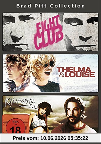Fight Club / Thelma and Louise / Kalifornia [3 DVDs]