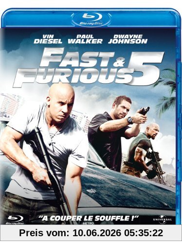 Fast and furious 5 [Blu-ray] [FR Import]
