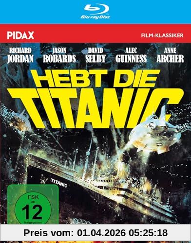 Hebt die Titanic - Remastered Edition (Raise the Titanic) / Spannender Abenteuerfilm nach dem Bestseller von Clive Cussler (Pidax Film-Klassiker) [Blu-ray]