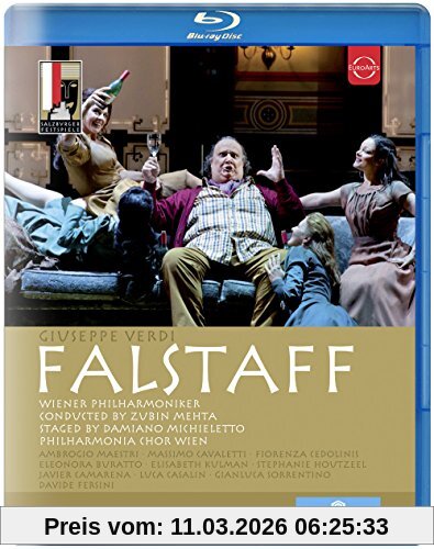 Zubin Mehta Giuseppe Verdi, Falstaff (Salzburger Festspiele 2013) [Blu-ray]