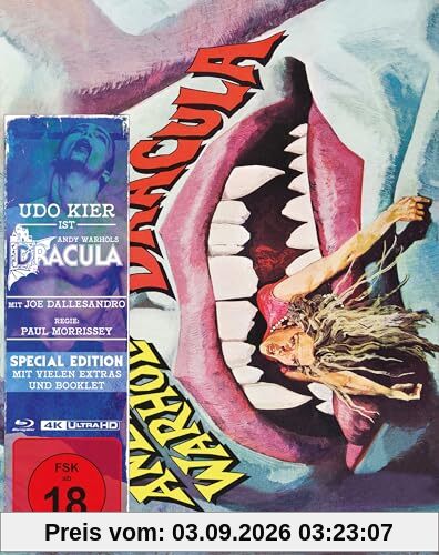 Andy Warhols Dracula - Mediabook - Cover A (4K-Ultra HD) (+ Blu-ray) (+ Bonus-Blu-ray)
