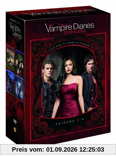 Coffret vampire diaries, saisons 1 à 4 [FR Import]