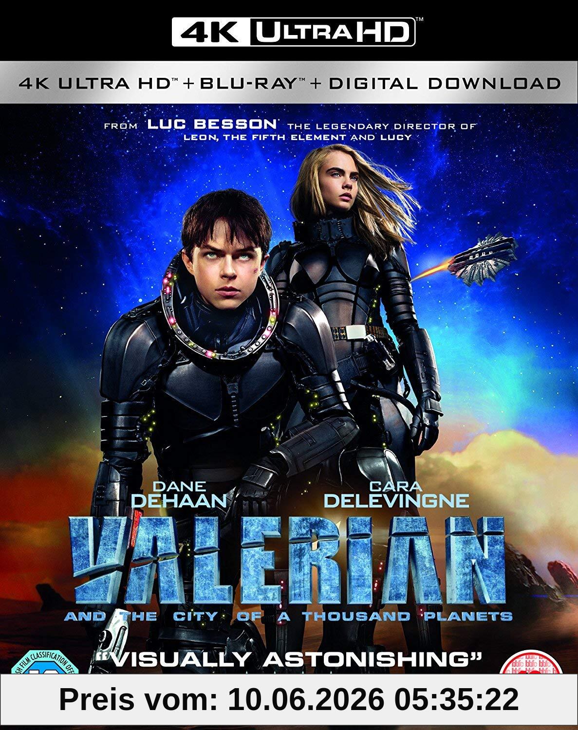 Valerian and the City of a Thousand Planets [Blu-Ray] [Region Free] (IMPORT) (Keine deutsche Version)