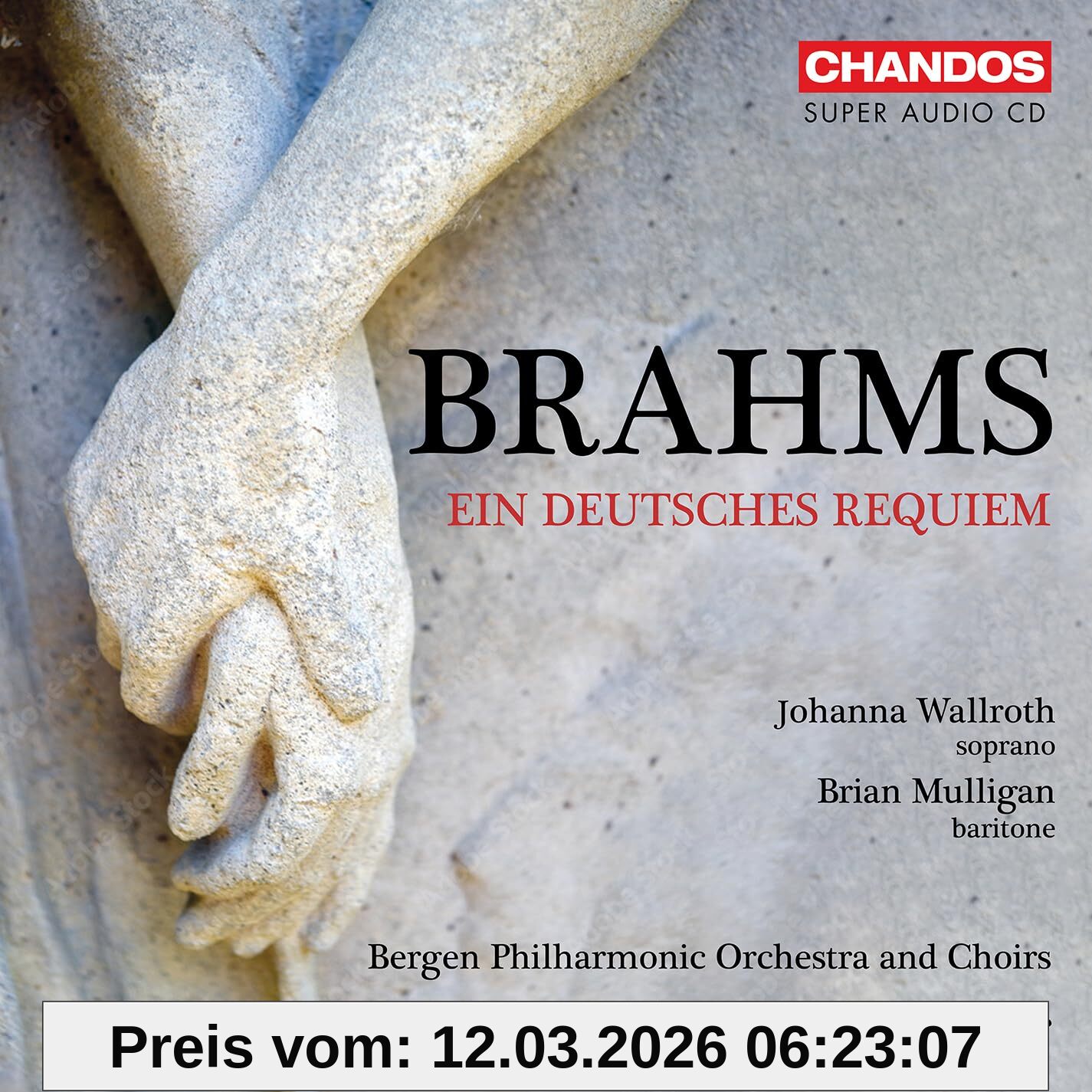 unbekannt Brahms, Ein Deutsches Requiem