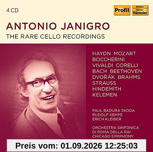 Janigro-the Rare Cello Recordings