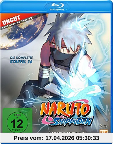 Naruto Shippuden - Kakashi Anbu Arc - Staffel 16: Folge 569-581 [Blu-ray]
