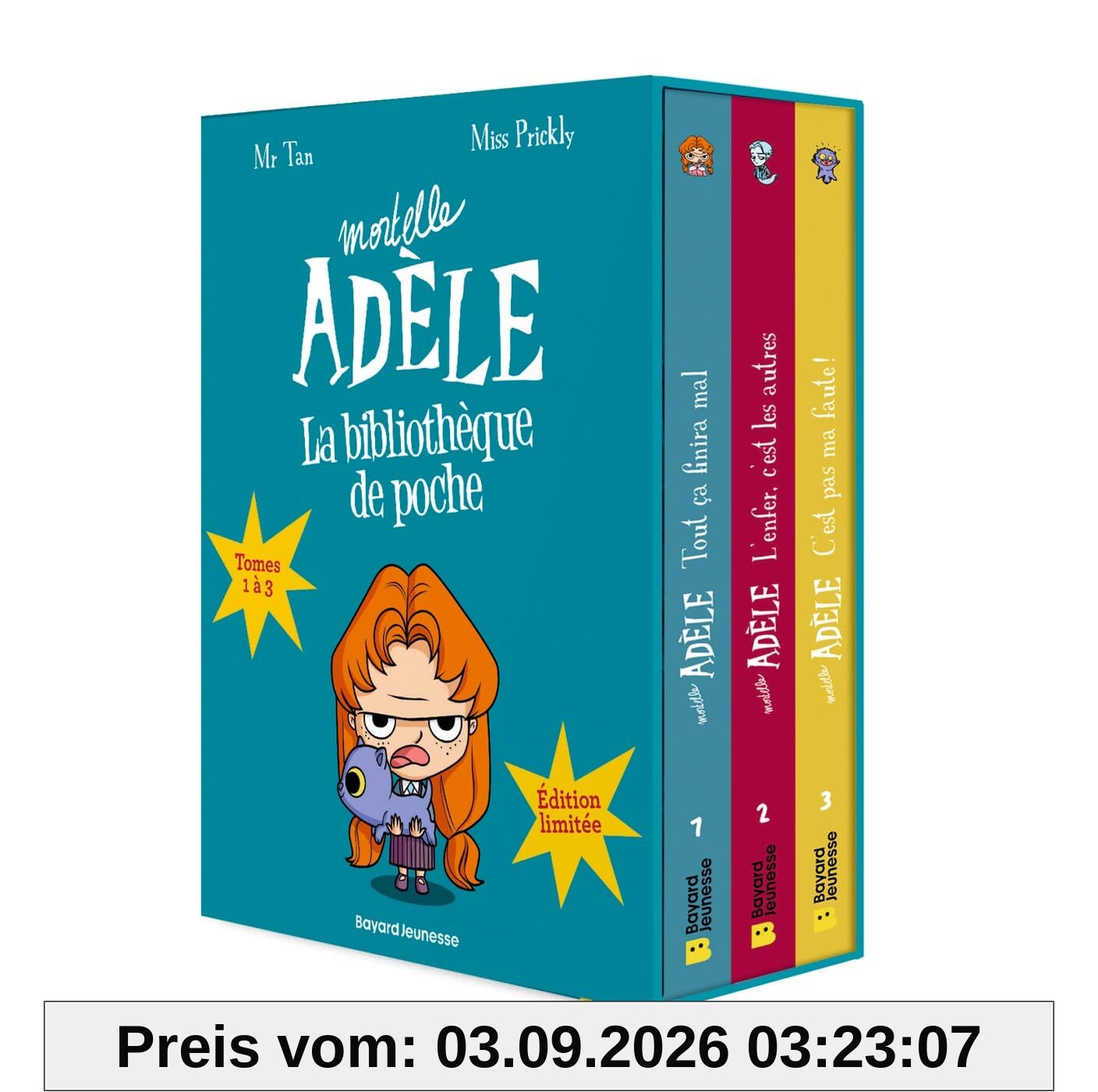Mortelle Adèle : la bibliothèque de poche : tomes 1 à 3