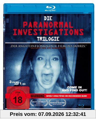 Paranormal Investigations - Die Trilogie [Blu-ray]