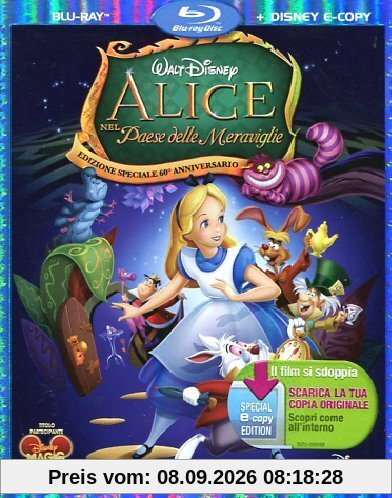 Alice nel paese delle meraviglie (+E-copy) [Blu-ray] [IT Import]
