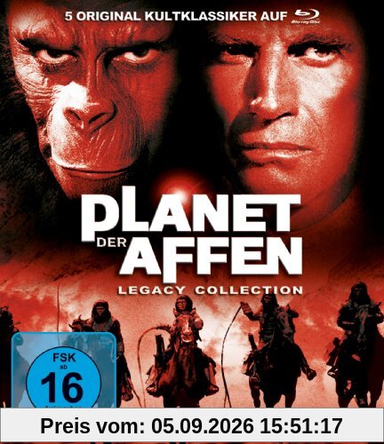 Planet der Affen - Legacy Collection [Blu-ray]