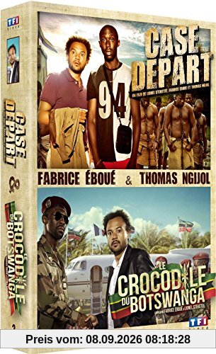 Coffret eboué/ngijol : le crocodile du botswanga ; case départ [FR Import]