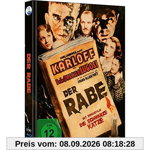 Der Rabe - Limited Mediabook (Blu-ray+DVD inkl. Bonusfilm Die schwarze Katze)