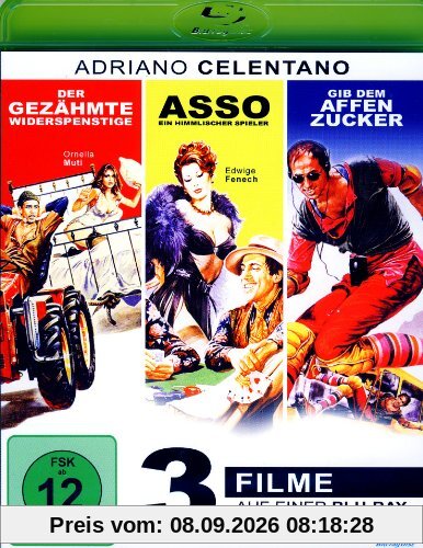 Gib dem Affen Zucker / Asso / Der gezähmte Widerspenstige / 3 Filme [Blu-ray]