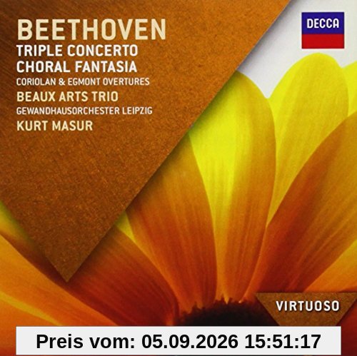 Beethoven: Tripelkonzert,Chorfantasie