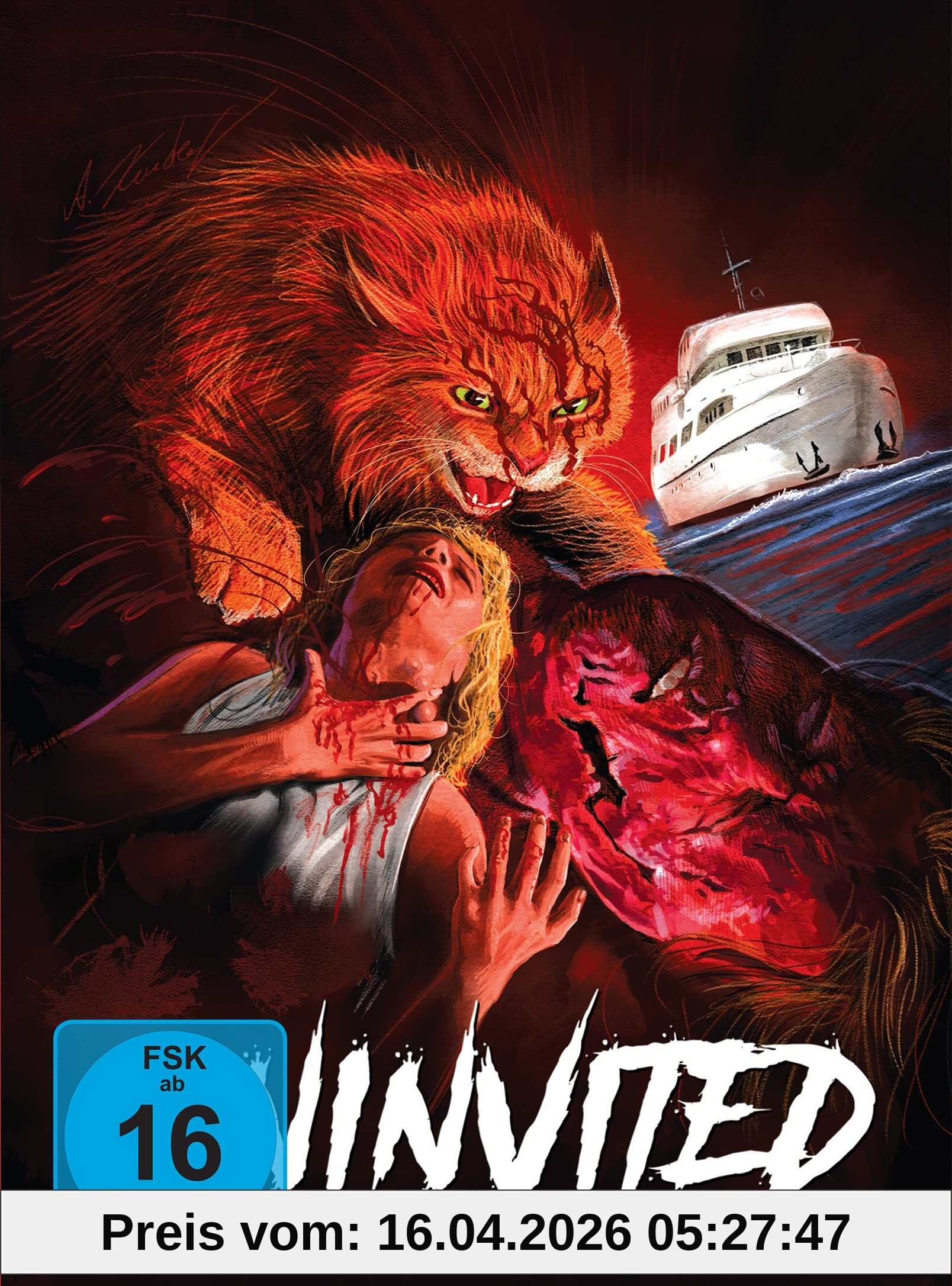 Uninvited - Mediabook - Cover A - Limited Edition (4K Ultra HD) (+ Blu-ray) (+ DVD)