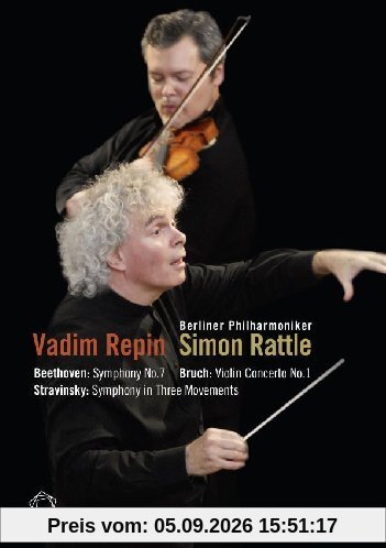 Simon Rattle & Berliner Philharmoniker - Beethoven / Bruch / Strawinsky (NTSC)