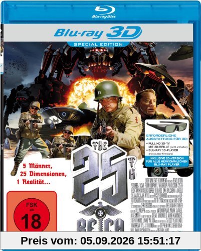 The 25. Reich (Real 3D-Edition) [Blu-ray]