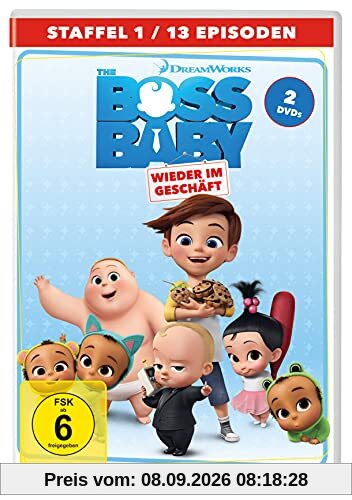 The Boss Baby: Wieder im Geschäft - Staffel 1 [2 DVDs]