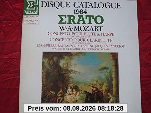 Concerto pour flute et harpe Concerto pour clarinette