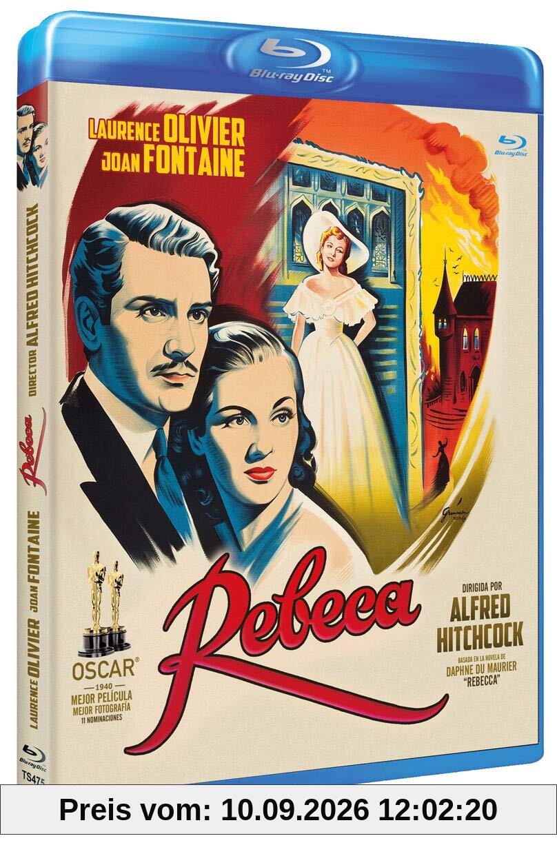 Rebecca 1940 Blu-Ray Spanisch Import, Englisch Ton (kein Deutsch Sprache) (kein Deutsche Untertitel)