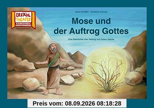 Kamishibai: Mose und der Auftrag Gottes: 8 Bildkarten für das Erzähltheater