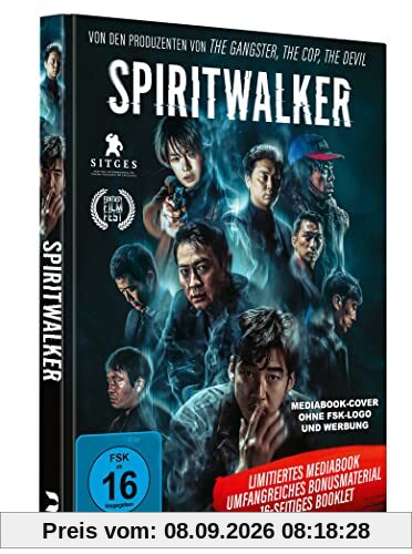 Spiritwalker - 2-Disc Limited Collector's Edition (Mediabook) (Deutsch/OV) (Blu-ray + DVD)