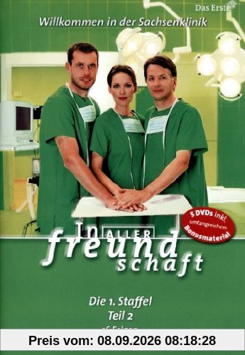 In aller Freundschaft - Die 01. Staffel, Teil 2, 16 Folgen [5 DVDs]