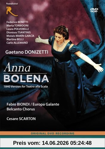 Cesare Scarton Donizetti, Anna Bolena (Teatro Flavio Vespasiano, Rieti/Italien, 2013) [Dvd]