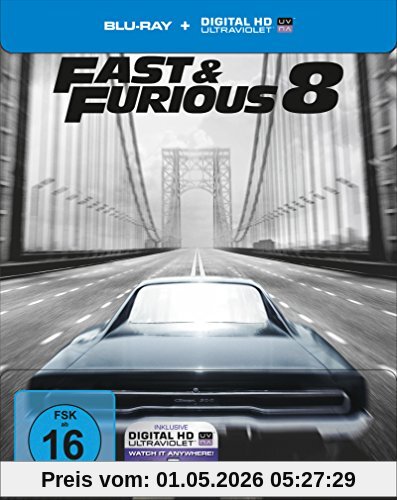 Fast & Furious 8 - Limited Steelbook-Edition [Blu-ray] [Limited Edition]