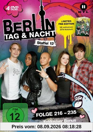 Berlin - Tag & Nacht - Staffel 12 (Folge 216-235) [Limited Edition] [4 DVDs]