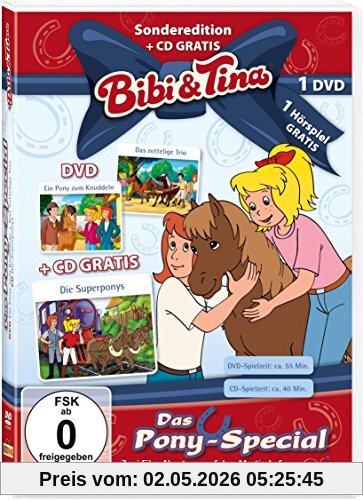 Bibi und Tina - Pony-Special (+ Hörspiel-CD) [2 DVDs]