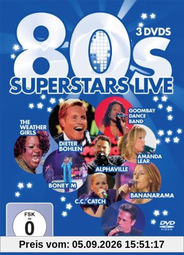 Various Artists - 80's Superstars: Live (3 Discs)